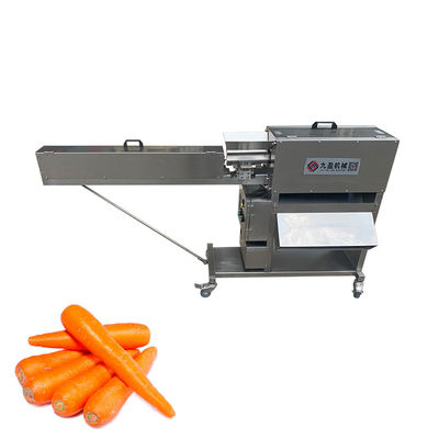 सब्जी प्रोसेसर के लिए वाणिज्यिक गाजर छीलने की मशीन 40-60pcs/मिनट