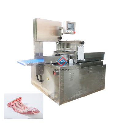 जमे हुए पसलियों 380V 3.75KW पोर्क मांस प्रसंस्करण मशीन देखा