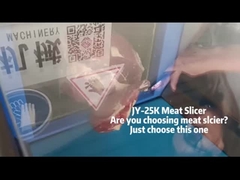 JY-25K जमे हुए मांस काटना और भाग नियंत्रण मशीन