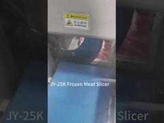 JY-25K मांस प्रसंस्करण संयंत्र के लिए औद्योगिक हैम बेकन भाग काटने की मशीन 280pcs/Min