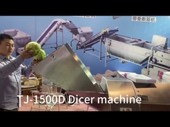 3डी कमर्शियल फल और सब्जी डाइसिंग मशीन 3000KG/H