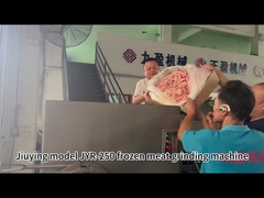 भारी शुल्क जमे हुए मांस पीसने की मशीन JYR-250 मांस प्रसंस्करण औद्योगिक के लिए