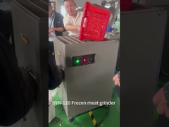 JYR-120 वाणिज्यिक जमे हुए मांस पीसने की मशीन 800~1200 KG/H क्षमता