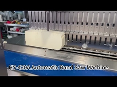 सरल-कट प्रणाली के साथ भारी शुल्क ऑटो BandSaw जमे हुए मक्खन काटने की मशीन